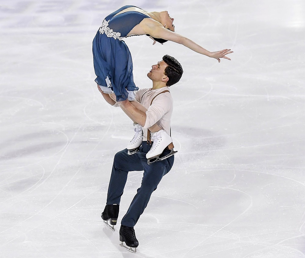 Charlène Guignard e Marco Fabbri