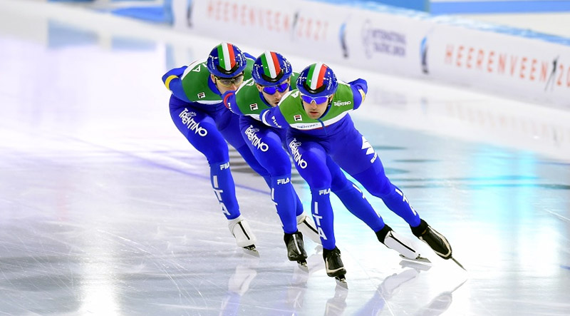 Pista Lunga, Team Pursuit azzurro