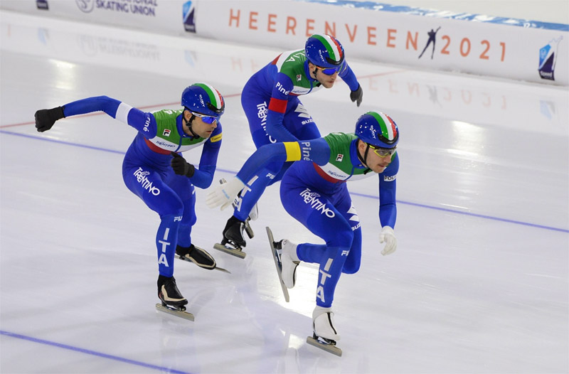 Pista Lunga, Team Pursuit